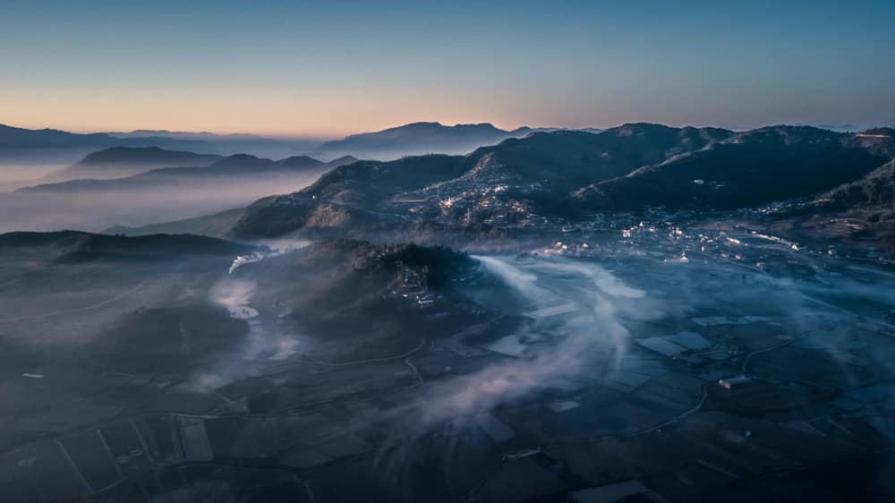 blue mountains in mizoram